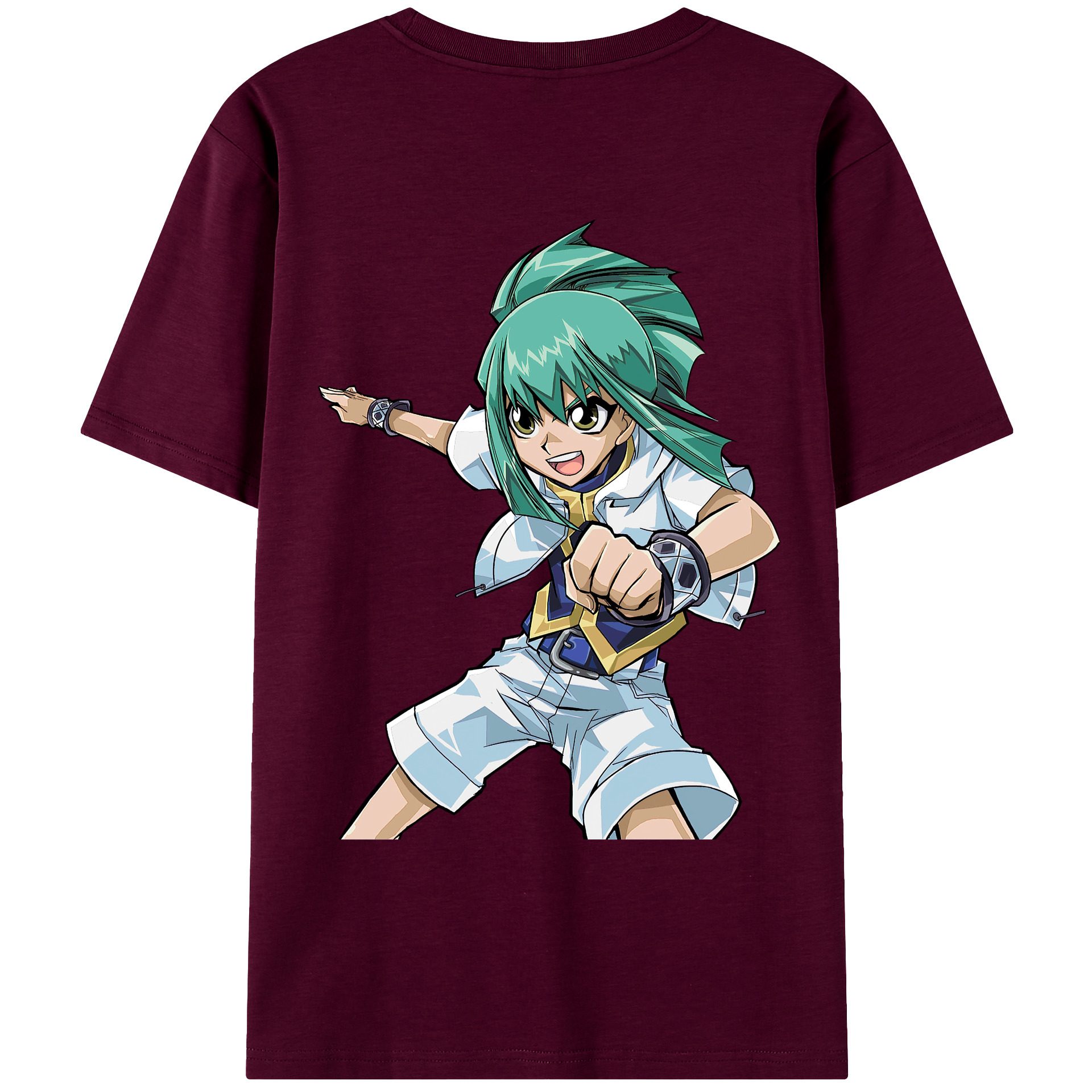 （画像用） 遊☆戯☆王 Yu-Gi-Oh! レディース半袖Tシャツ(バックプリント)